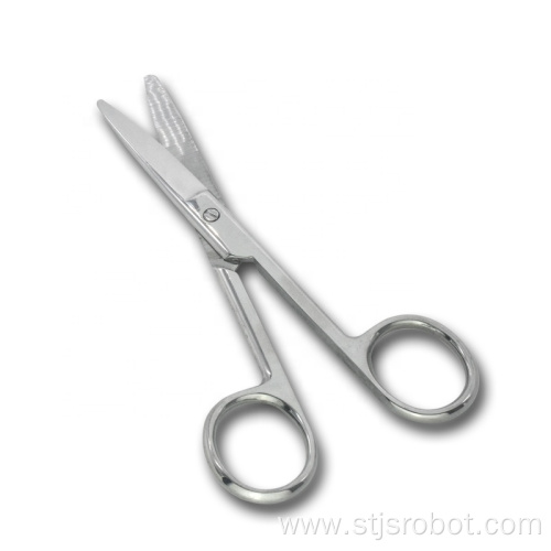 Cosmetic wholesale long eye brow scissors stainless steel custom beauty scissors